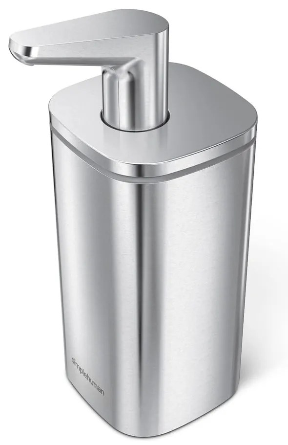 Dispenser di sapone in acciaio inox argento 295 ml - simplehuman