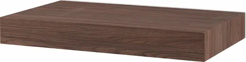 Mensola sospesa 100 cm per lavabo bagno in legno Teak - COSTA