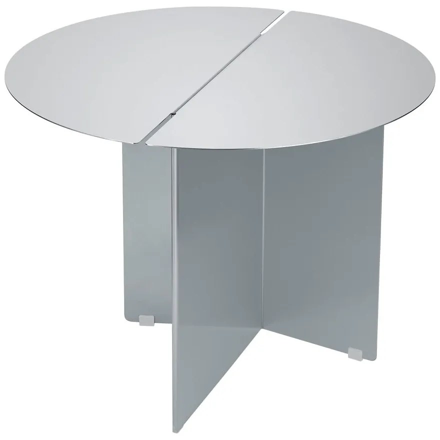 Tavolino rotondo in acciaio inox ø 50 cm Oru – Blomus