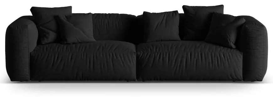 Divano componibile nero 320 cm Martina - Micadoni Home