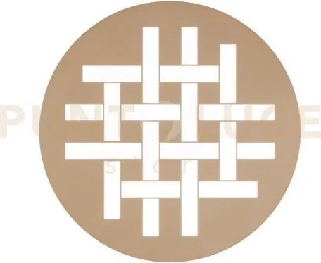 Plafoniera led elyot oro 30w 4060lm cct 3000k 4000k 6500 50x50x4,5c...