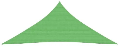 Vela Parasole 160 g/m² Verde Chiaro 5x5x5 m in HDPE