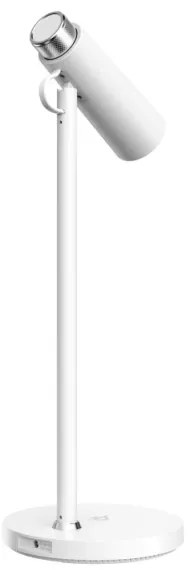 Immax 08990L - Lampada da tavolo LED dimmerabile con Qi di ricarica TIT LED/12W/230V bianco