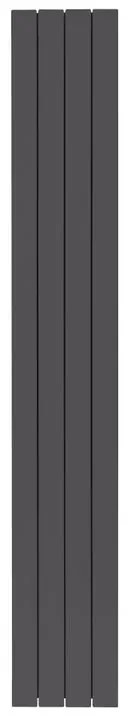 Termosifone in alluminio 4 elementi interasse 2000 mm PRODIGE SUPERIOR ardesia