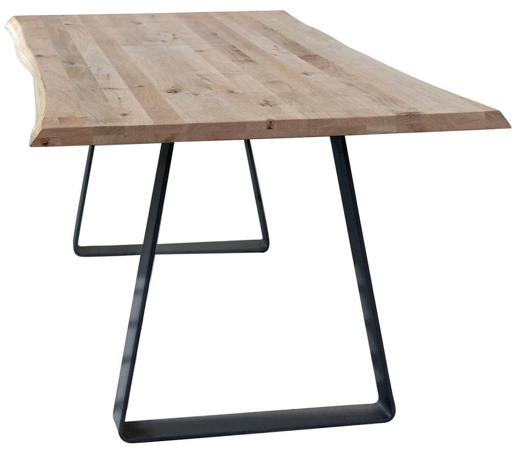 ALVIN - tavolo da pranzo moderno con piano da 4 cm