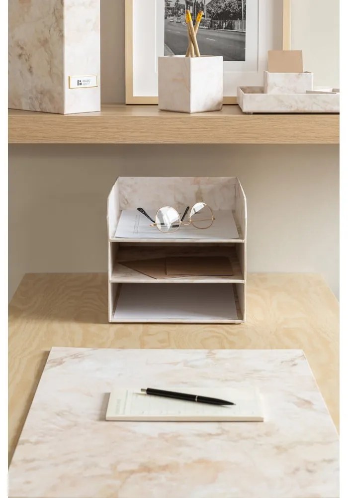 Organizer in cartone per documenti Trey Paper Laminate – Bigso