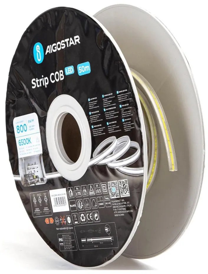Aigostar - Striscia LED LED/400W/230V 50m 6500K IP65
