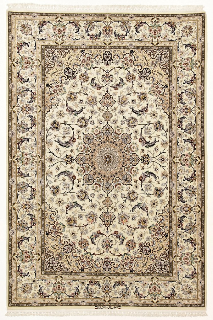 Isfahan Tappeto persiano 230 x 150 (Iran) Annodato A Mano
