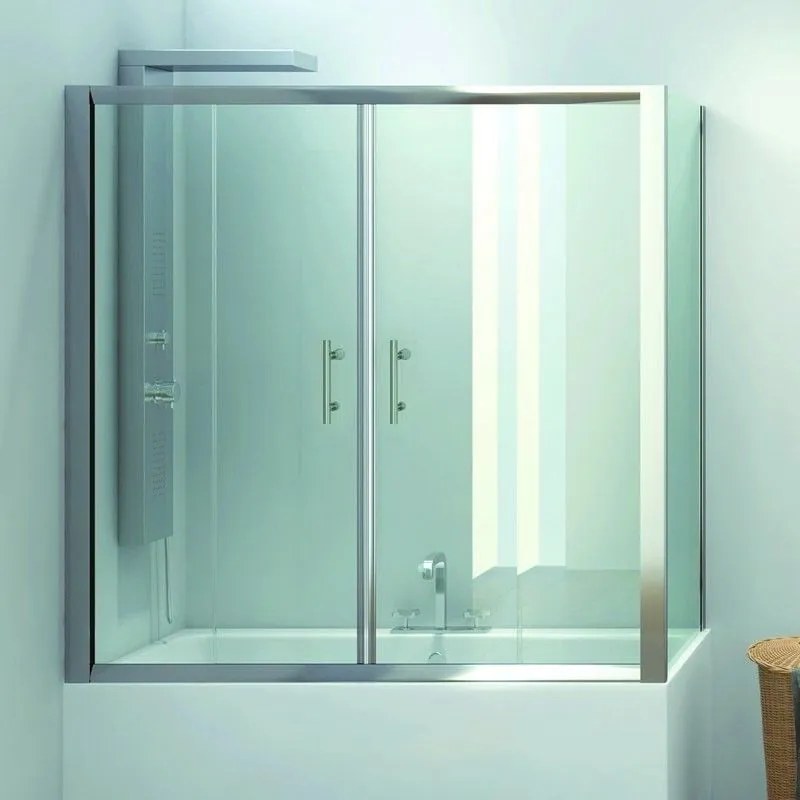 Kamalu - box per vasca da bagno 160x80cm kv05