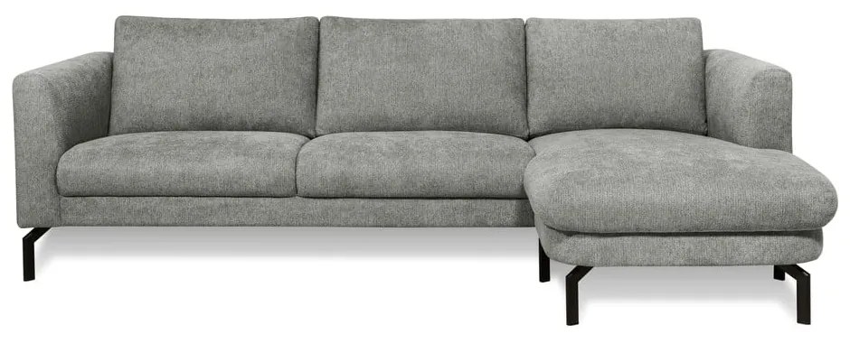 Divano angolare grigio chiaro (angolo destro) Gomero - Scandic