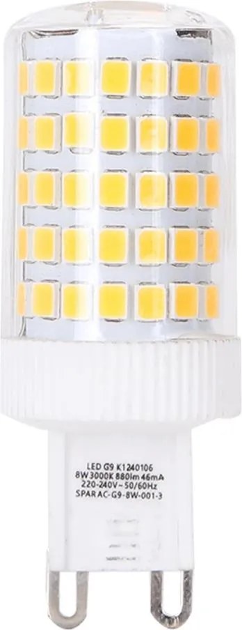Lampadina LED G9/8W/230V 3000K - Aigostar