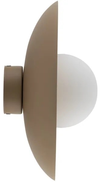 Applique SLATE 1xG9/8W/230V diametro 28 cm beige