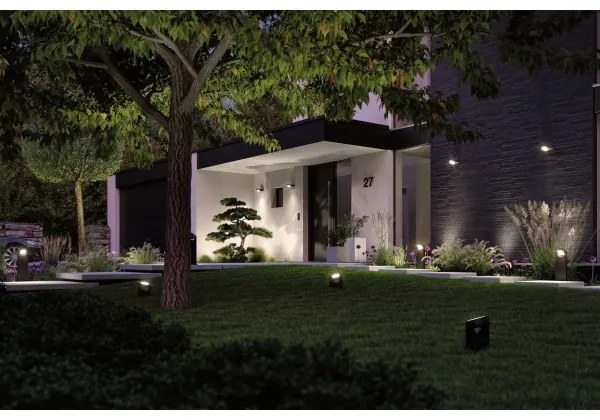 Paulmann 94406 - LED/8W IP44 Applique da esterno SWIVEA 230V