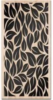 LEAVES - Quadro arredo LASERCUT composito Legno e PVC Misura: 70x140 cm