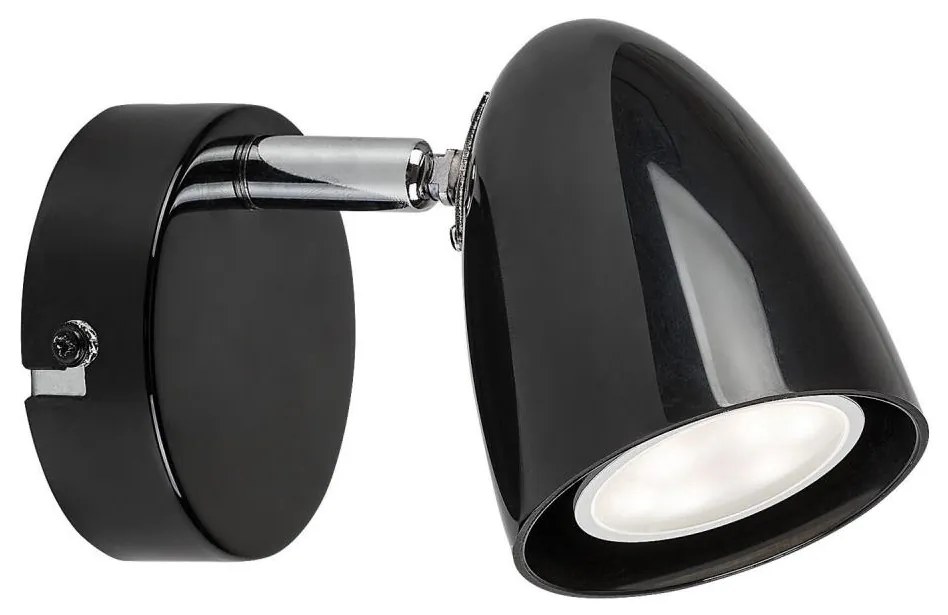 Rabalux 73015 - Faretto da parete PERICO 1xGU10/5W/230V nero