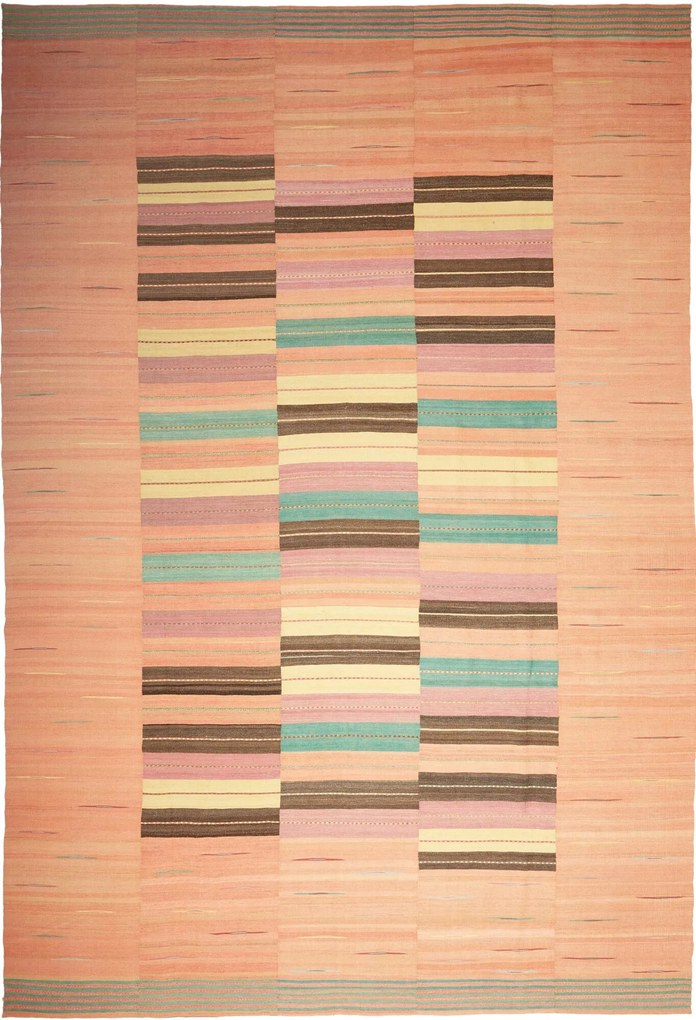 Kilim Tappeto 260 x 380 (Iran) Tessuto A Mano