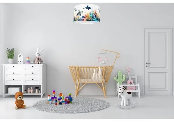 Plafoniera per bambini OCEAN 1xE27/60W/230V