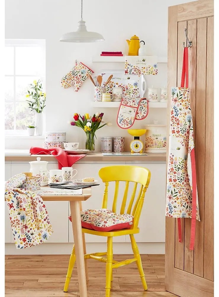 Grembiule da cucina in cotone Be Happy - Cooksmart ®