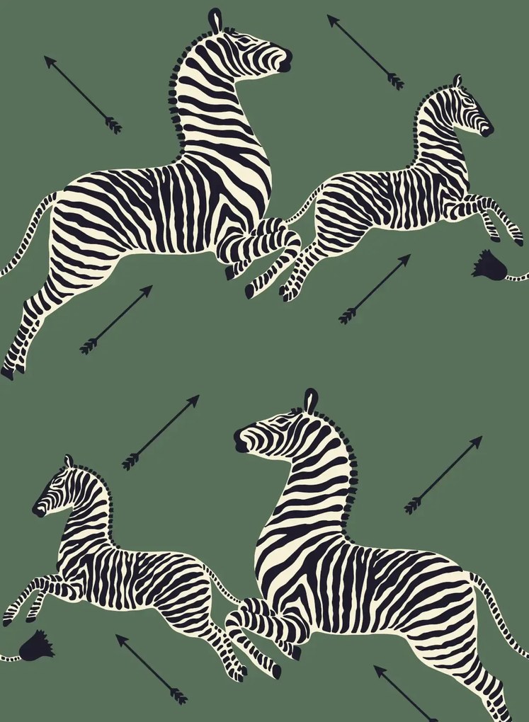 Jannelli & Volpi Carta da parati Zebras - 26001