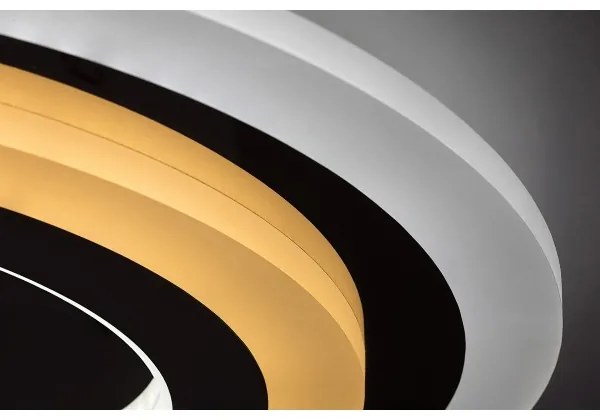 Rabalux 71315 - Plafoniera LED dimmerabile da soffitto TANELI 56W/230V 3000/4000/6000K finitura cromata + telecomando