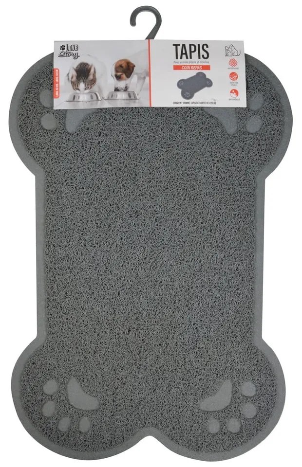 Tappetino per ciotola 40x60 cm Bone – Love Story