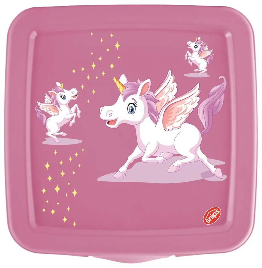 Portapranzo per bambini rosa Unicorn – Snips