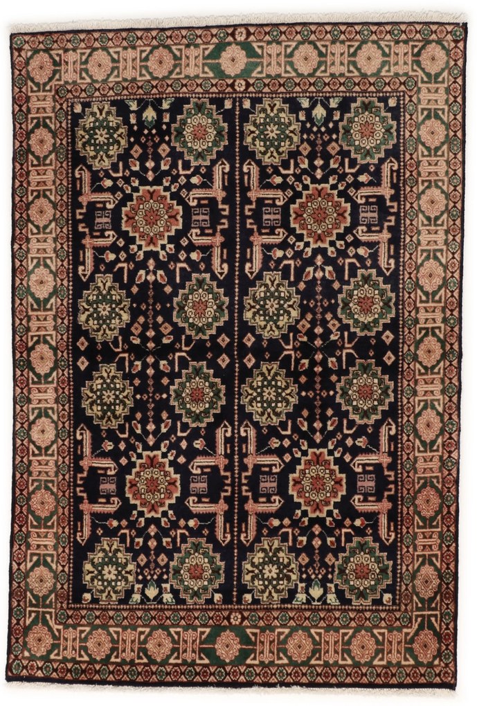 Tabriz Tappeto 150x100 (Iran) Annodato A Mano