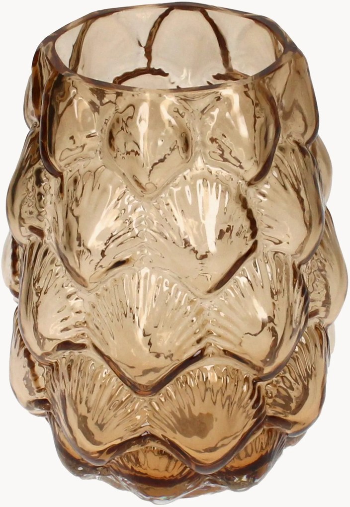 Vaso in vetro Shell, alt. 20 cm