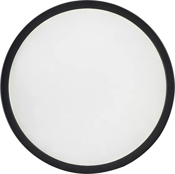 Rabalux 75081 - Plafoniera LED per bagno MAUREC 18W/230V Ø 29 cm IP44 nero