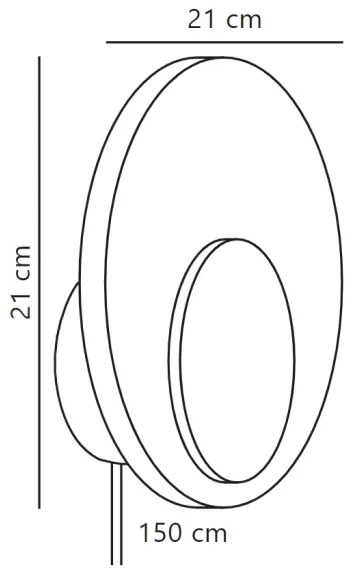 Nordlux - Applique a LED dimmerabile MARSI LED/7W/230V bianco