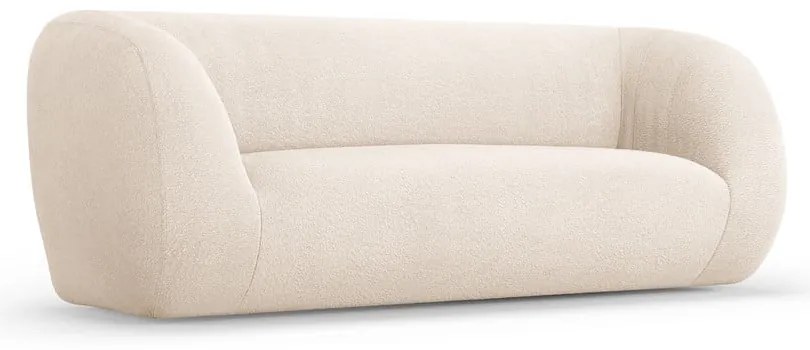 Divano bouclé crema 210 cm Essen - Cosmopolitan Design