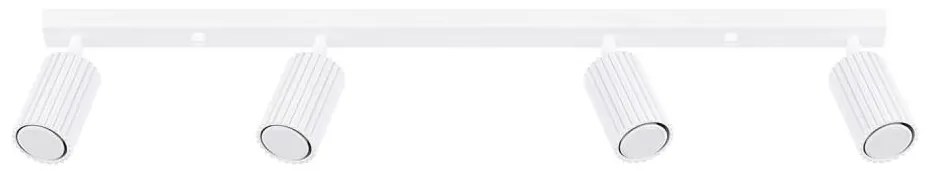 Sollux SL.1546 - Faretto KARBON 4xGU10/10W/230V bianco