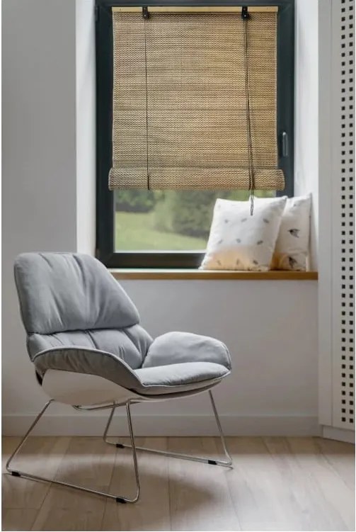 Tenda a pacchetto di colore naturale in bambù 100x160 cm Lyra – Gardinia