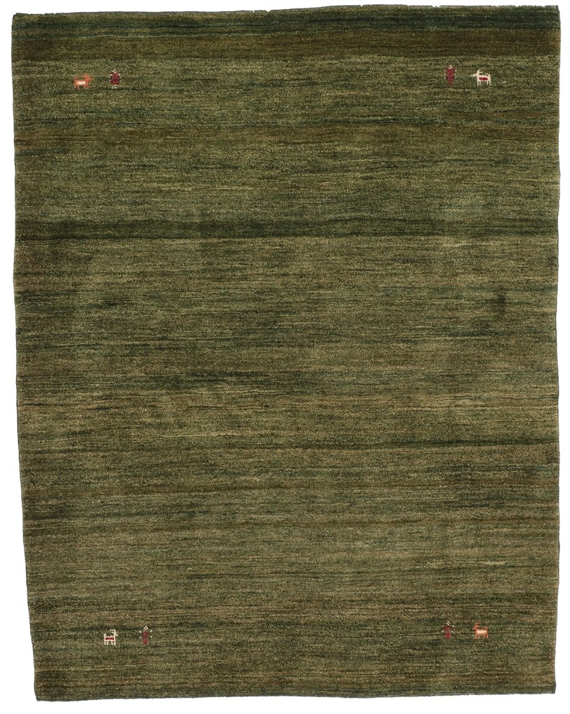 Gabbeh Tappeto 160x200 (Iran) Annodato A Mano