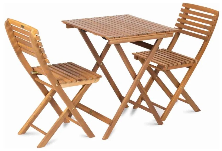 Fieldmann - Set da balcone in acacia