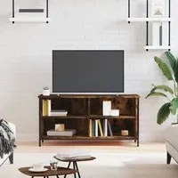 Mobile TV Rovere Fumo 100x40x50 cm in Legno Multistratocod mxl 126476