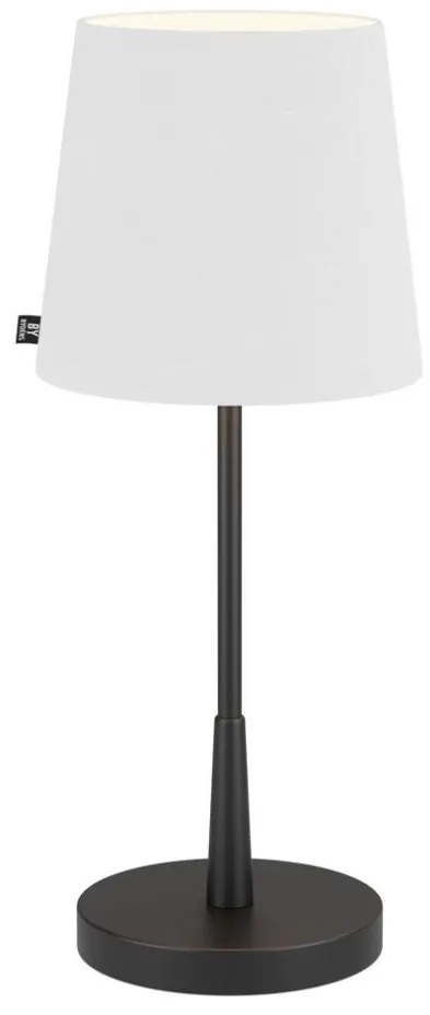 ByRydens 4002730-4002 - Lampada da tavolo LUMI 1xE27/8W/230V bianco/nero 48,5 cm