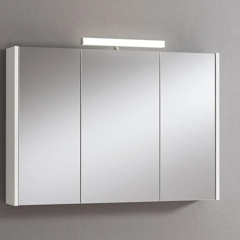 Pensile con luce Akira aralie L 100 x H 70 x P 15.5 cm