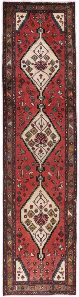 Hamedan Tappeto 80 x 330 (Iran) Annodato A Mano