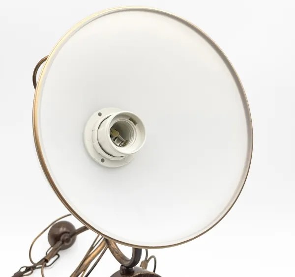 Lampadario a catena COBRA 5xE27/60W/230V bronzo/patina