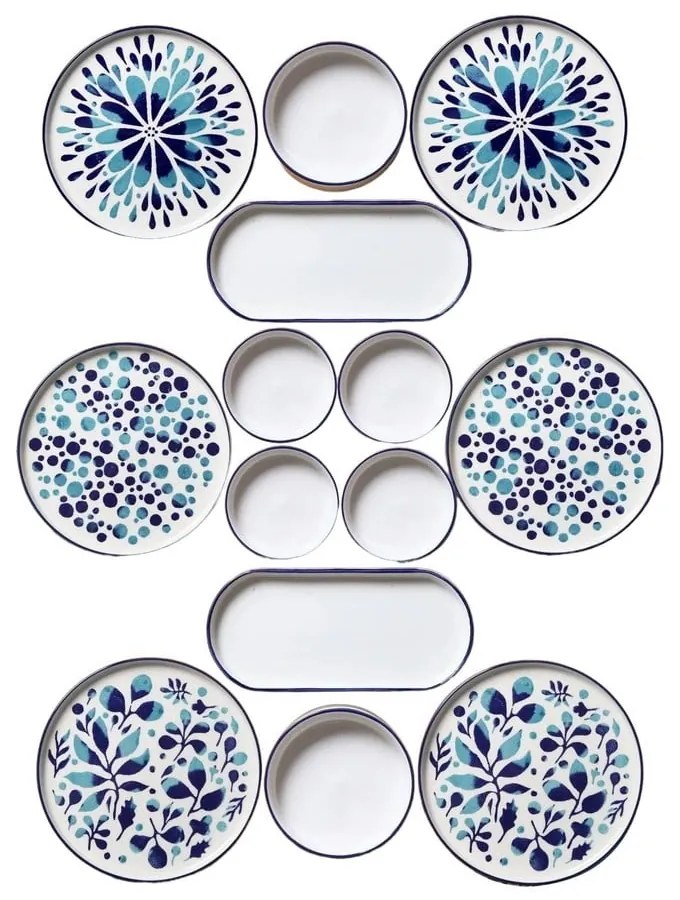 Set da pranzo in ceramica 14 pz – Hermia