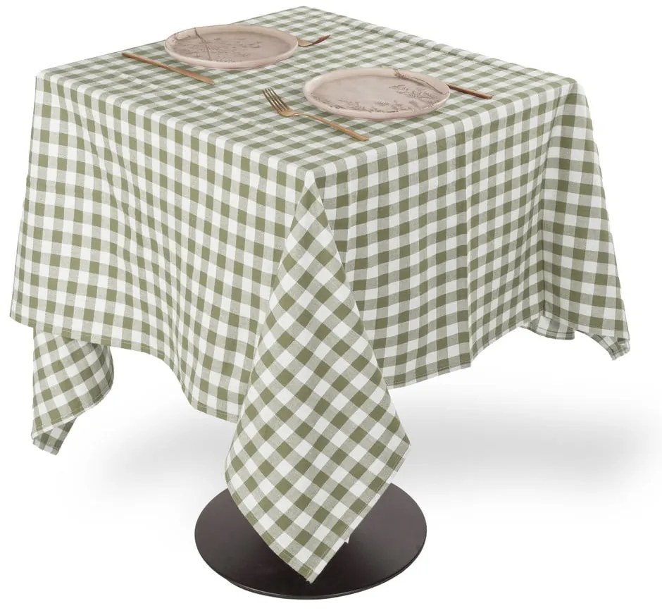 Tovaglia in cotone 150x150 cm Gingham – Tiseco Home Studio