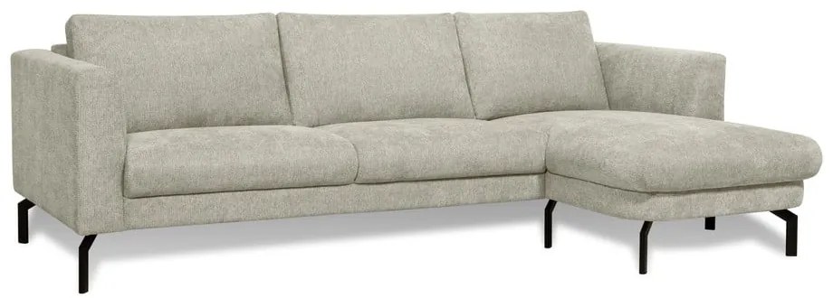 Divano angolare grigio chiaro (angolo destro) Gomero - Scandic