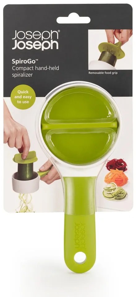 Spiralizzatore verde e bianco SpiroGo - Joseph Joseph