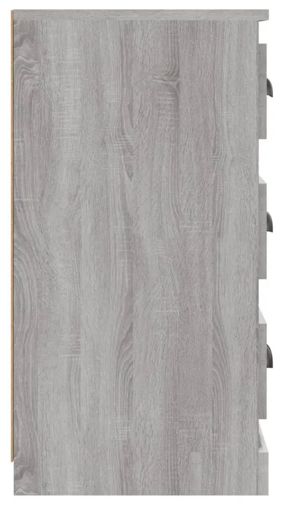 Credenza grigio sonoma 70x35,5x67,5 cm in legno multistrato