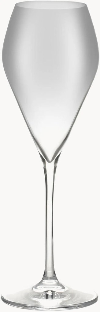 Set di 6 flute da champagne in cristallo Cuvee
