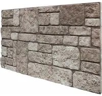 RETAIL BOX da 10 pannelli (5 MQ) - CASTELLO - Pannello finta Pietra in EPS Resinato Misura 100x50 cm Spessore 2 Cm