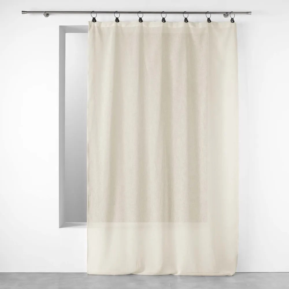 Tenda in voile beige 140x240 cm Linka - douceur d'intérieur