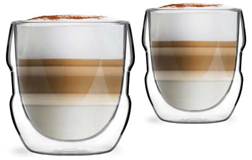 Set di 2 bicchieri a doppia parete , 250 ml Sferico - Vialli Design