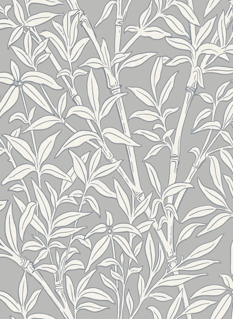 Cole & Son Carta da parati Bamboo Forest - Morning Frost